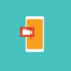 Social Media network and influencer concept with young people