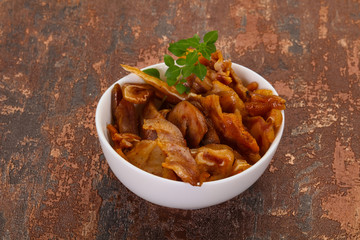 Pork ear snack