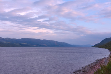 Paysage lac Ecosse