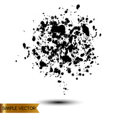 Vector background of sprays of color