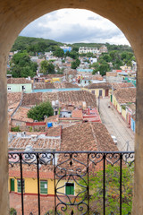 Streets of the city of Trinidad in Cuba