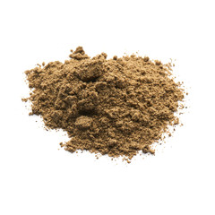 ground black pepper isolated