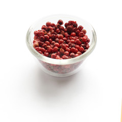 Red pepper isolated small pile