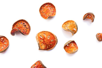 Bael fruit Asian treatment herbal tea dried Matum