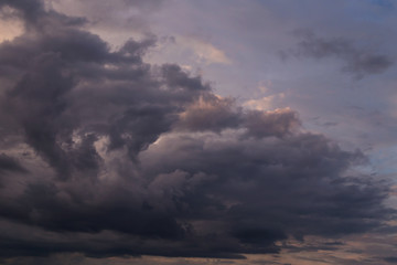 Epic Storm sky, dark clouds, storm front