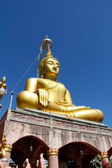 Buddhistische Tempel und Buddha in Südostasien