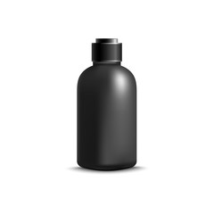 Cosmetic container or bottle realistic vector mockup illustration isolated.