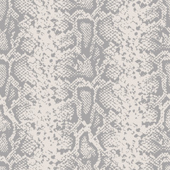 Snake skin patroon ontwerp - grappige tekening naadloze patroon. Belettering poster of t-shirt textiel grafisch ontwerp. / behang, inpakpapier.