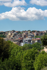 Fototapeta premium Rome city skyline panorama