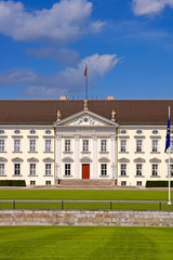 Fototapeta na wymiar Schloss Bellevue Palace, Berlin