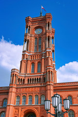 Rotes Rathaus in Berlin, Germany