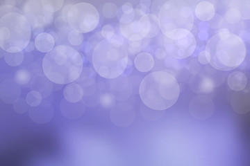 Abstract gradient purple pink background texture with blurred bokeh circles and lights. Space for design. Beautiful backdrop.