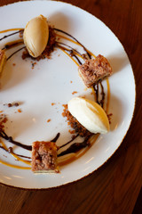 Decomposed Pound Cake a la mode