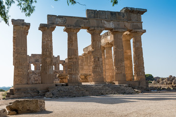 Temple of Selinunte in Sicily