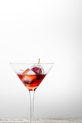 red beverage cocktail