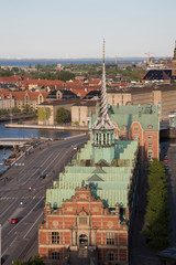 Obraz premium panoramic view of Copenhagen