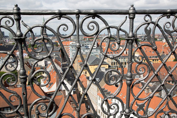 View from Round Tower; Copenhagen