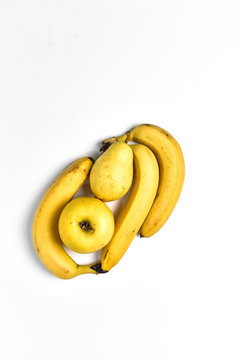 all fruits in yellow