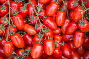 omato Background on Market Stall