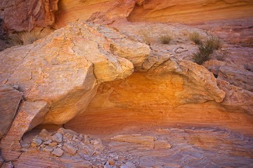At The Base of the Cliffs
