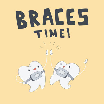 Teeth Braces Cartoon Images – Browse 5,254 Stock Photos, Vectors, and Video  | Adobe Stock