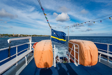    Views around the Caribbean island of Curacao
