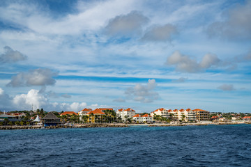    Views around the Caribbean island of Curacao