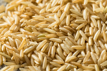 Obraz premium Dry Organic Indian Basmati Rice