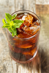 Homemade Sweet Mint Iced Coffee