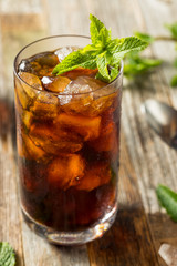 Homemade Sweet Mint Iced Coffee