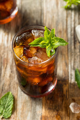 Homemade Sweet Mint Iced Coffee