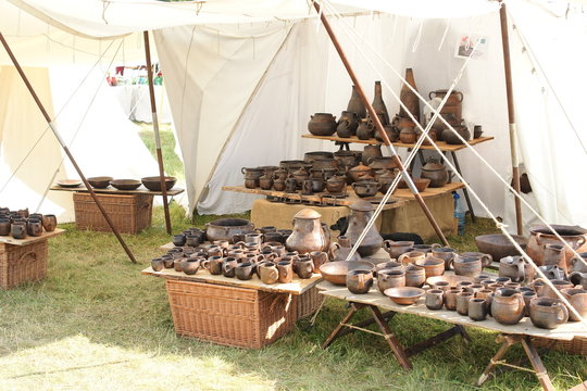 Grunwald - kram z ceramiką