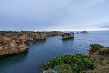 Kalkstein K&uuml;ste im Port Campbell Nationalpark an der Great Ocean Road in Victoria Australien