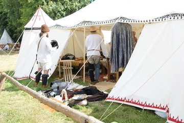 Grunwald - obóz Wielkiego Mistrza © Rafa