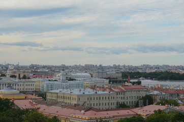 panoramic view of St.Peterburg