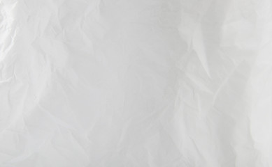 Texture Of Crumpled White Paper
