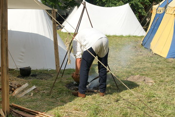 Grunwald - obóz Wielkiego Mistrza © Rafa