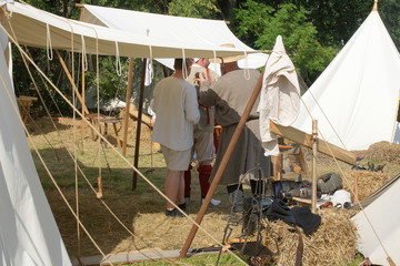 Grunwald - obóz Wielkiego Mistrza © Rafa