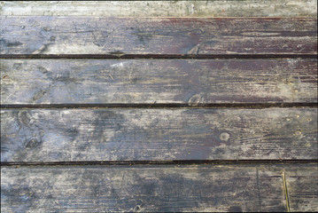 Obraz na płótnie Canvas The old wood texture with natural patterns. dark wood board use for background.