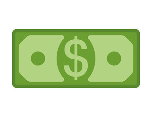 Dollar. Money cash icon. Vector