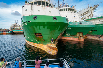    Views around the Caribbean island of Curacao