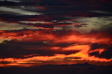 Fototapeta na wymiar Tenerife sunset