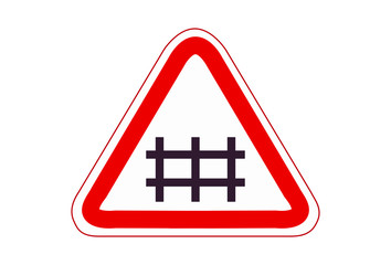 controlled railroad. controlled railway. Warning signs. traffic training.  traffic rules. Traffic signs. road signs