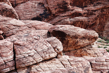Rock Formations in Red Rock Canyon, Nevada, USA