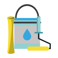 painting work house renovation cartoon