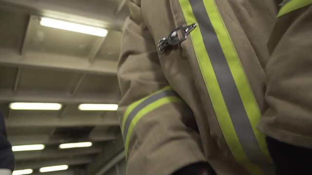 Firefighter Uniform Close-up