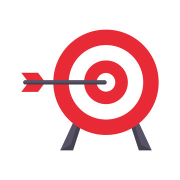 shooting target objetive goal cartoon