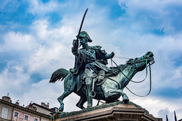 Obraz premium heroes de la unificación de italia