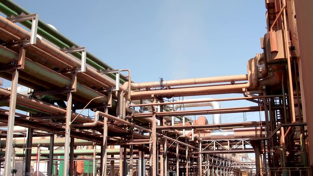 pipe line production factory sugar