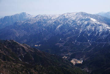 Fototapeta premium 九州 祖母山 山頂への道